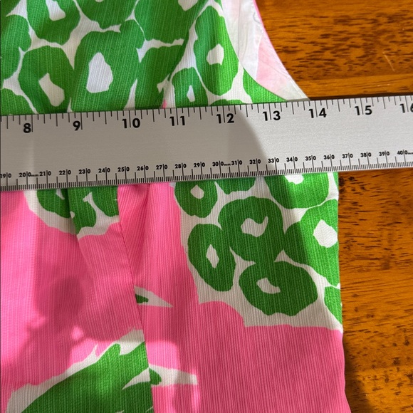 Lilly Pulitzer Mila Shift Dress Flamenco pineapple Pink and Green NWOT size 0 - Picture 6 of 11